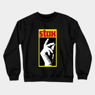 stax hand finger Crewneck Sweatshirt